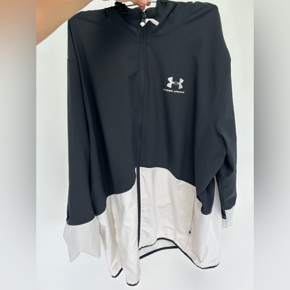 💫WOMENS XXL UNDER ARMOUR WINDBREAKER JACKET 🧥